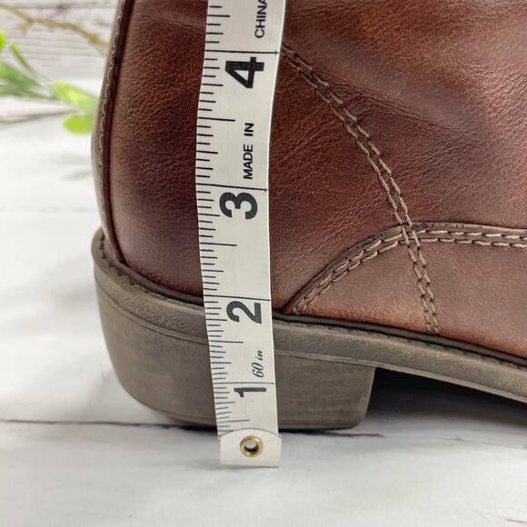 Women's Shane Baretrap Brown Ankle Boots - Size 9 - Picture 10 of 11
